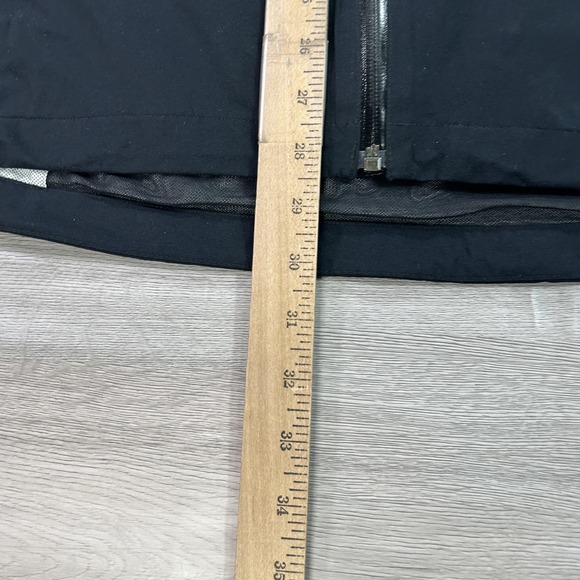 Lululemon Jacket Mens XL Black Full Zip Windbreaker Reflective Running Cycling - Picture 14 of 16